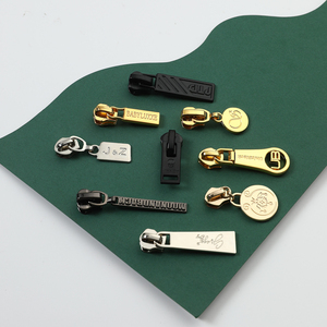<span class=keywords><strong>Fermeture</strong></span> <span class=keywords><strong>éclair</strong></span> en métal personnalisée, étanche, dorée # 5 tirettes <span class=keywords><strong>de</strong></span> <span class=keywords><strong>fermeture</strong></span> <span class=keywords><strong>éclair</strong></span> personnalisées avec logo, en nylon et métal argenté, pour vestes et sacs - Product Image 4