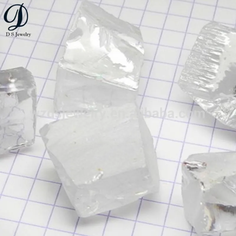 Synthetische zirkonia grobe diamant cz material China großhandel lieferant raue cz