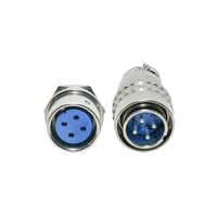 Connecteur de câble électrique circulaire à 2-7 broches, prise femelle et mâle, en alliage de zinc, à verrouillage rapide, type aviation XS16
