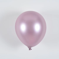 Ballon métallique coloré de 10 pouces Arrangement de mariage ballon de fête fiançailles ouverture ballon en métal de mariage d'un an