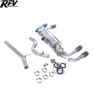 ท่อไอเสียแบบ Catback ยี่ห้อ REV สำหรับ Golf <span class=keywords><strong>7R</strong></span> 7.5R <span class=keywords><strong>Audi</strong></span> S3 Seat Cupra Ateca พร้อมระบบวาล์วไฟฟ้า ผลิตจากสแตนเลสขัดเงา - Product Image 6