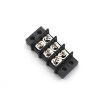 Fabricants professionnels 49-9.5mm pas noir barrière bornier connecteur de borne à vis
