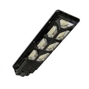 ไฟถนนพลังงานแสงอาทิตย์ 700W LED โมโนคริสตัลไลน์ซิลิคอน IP67 ติดผนัง ตัวเรือน ABS แสงขาว 6000K ได้รับการรับรองมาตรฐาน CE มุมลำแสง 120 องศา รับประกัน 2 ปี - Product Image 1