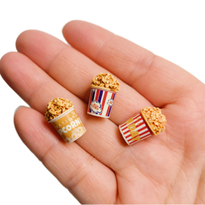 Mini Secchielli di Popcorn Realistici - 100 Pezzi/Lotto Mini Giocattoli Alimentari per Casa delle Bambole, Accessori per Cucina <span class=keywords><strong>e</strong></span> Feste - Product Image 1