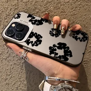 Commercio all'ingrosso in stile Trendy fiore <span class=keywords><strong>bianco</strong></span> stampa pupilla custodia per telefono cellulare per <span class=keywords><strong>Iphone</strong></span> 7 8 X Xr <span class=keywords><strong>Xs</strong></span> 11 12 13 14 16 Pro Max - Product Image 6