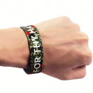 Pulsera Deportiva Personalizada de Poliéster para Hombre, Brazalete Elástico de Tela Roblox - Product Image 5