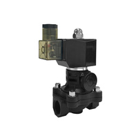 Alahot OEM ODM Válvula solenoide de anulación manual 12V 24V 220V Válvula de agua NC resistente a la corrosión de alta temperatura
