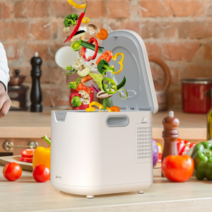 Compostador de Cocina Blanco para Interiores, Contenedor de Compost de 4L, Compostador Inteligente de Alimentos Eléctrico para Encimera, Eliminador de Desechos de Alimentos sin Olor - Product Image 5