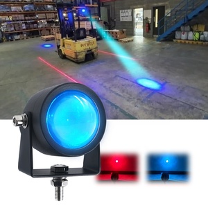 Nueva Luz de Seguridad LED Azul <span class=keywords><strong>Mini</strong></span> para Advertencia de Parada, Apta para Remolques de Trabajo Mitsubishi, Carretillas Elevadoras, Plataformas Elevadoras, Áreas Peatonales de Almacenes - Product Image 1