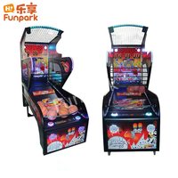 Máquina de Baloncesto Profesional de Lujo, Simulador de Baloncesto Callejero que Funciona con Monedas, para Centros Comerciales y Salas de Juegos