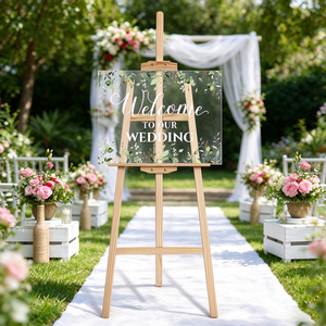Specchi Semplici ed Eleganti, Barra per Drappeggio, Supporto Personalizzato per Pista da Ballo, Tabella dei Posti a Sedere, Cartello di Benvenuto in Acrilico a Strisce, Tessuto per Matrimonio - Product Image 4
