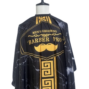 Capa de Corte de Pelo de Poliéster con Logotipo Personalizado de Nuevo <span class=keywords><strong>Diseño</strong></span> <span class=keywords><strong>para</strong></span> Peluquero - Product Image 2