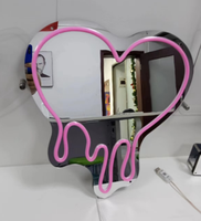 Enseigne néon LED personnalisée, design imprimé UV, lumière flexible en corde, acrylique fait main, étanche IP65, AC/DC, décoration pour voiture, bar, publicité