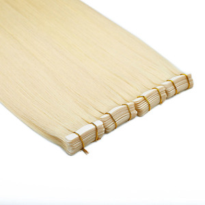 Extensiones de Cabello Ruso al por Mayor, Extensiones de Cabello Humano 100% Remy con Cinta Adhesiva - Product Image 1