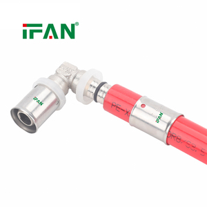IFAN Échantillon Gratuit Raccords à Sertir en Laiton Raccords Sertir <span class=keywords><strong>Multicouche</strong></span> Pex Raccords de <span class=keywords><strong>Plomberie</strong></span> Tube à Sertir - Product Image 1