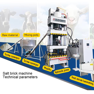 Mesin Press Hidrolik 315/500/800 Ton dengan Motor Servo untuk Pembuatan Balok Garam 1/2/3/5/10kg - Product Image 1