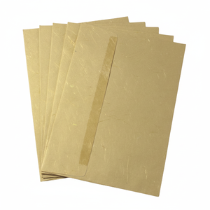 Sobres Premium en Color Beige, Papel Hecho de Algodón y Fibra de Seda, Papel Libre de Madera y Ácido, Juegos de Sobres - Product Image 1