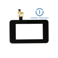 Écran tactile capacitif anti-reflet et étanche de 4,3 pouces avec blindage EMI pour équipement industriel