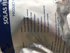 SOLAS-<span class=keywords><strong>kit</strong></span> de primeros auxilios para liferaft y bote salvavidas - Product Image 5