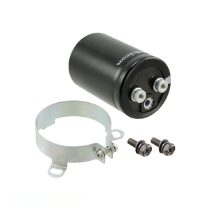 Authorized Distributor LNU2H681MSEF CAP ALUM 680UF 20% 500V SCREW CH 680 uF Chassis Mount Capacitor - Product Image 1
