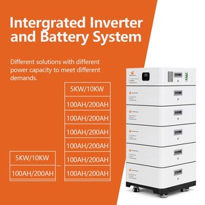 ระบบกักเก็บพลังงาน Kinpower แบบเรียงซ้อนได้ 4-60 กิโลวัตต์ชั่วโมง สำหรับใช้งานนอกระบบ  กำลังไฟ 12 กิโลวัตต์ แบตเตอรี่สำหรับบ้าน - Product Image 2