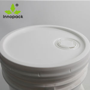 Cubos de plástico de calidad alimentaria Cubo de patatas fritas a la venta Cubo de plástico para alimentos con logotipo impreso con tapas - Product Image 4