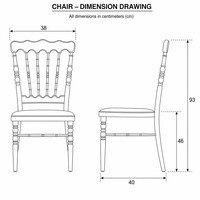 Chaise de banquet empilable pour hôtel et événements, style Napoléon, argentée électroplaquée, anti-rouille nano, prix d'usine