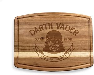 Tabla de cortar de madera de acacia de 12x10 pulgadas con ranura para jugo, tabla de charcutería de madera, espacios en blanco de grabado láser - Product Image 2