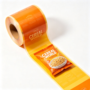 Sacs d'emballage personnalisés en rouleau de PE de qualité alimentaire, scellés au dos, pour bonbons, gommes et snacks - Product Image 4