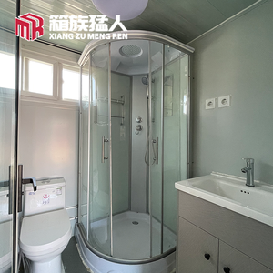 Maison mobile préfabriquée de 20 pieds à 2 chambres, prête à être expédiée de Chine, sur roues, avec extensions coulissantes, maison préfabriquée - Product Image 3