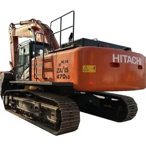 Gebrauchte schwere Bagger Hitachi 470-5G Bagger schwere Maschine in gutem Zustand zu verkaufen