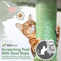 Colonne à gratter pour chat multifonctionnelle, design capsule spatiale, résistante à l'usure, nid et arbre à chat, résistant aux griffes, fournitures pour animaux de compagnie