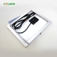 Panneau solaire PERC 12V 18V à haute efficacité 22,4% non standard en PET, disposition personnalisée pour systèmes de surveillance sans fil
