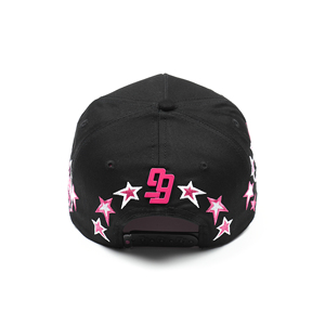 Casquettes de baseball sportives en daim noir à 5 panneaux avec doublure en satin, style A-Frame, logo <span class=keywords><strong>Cholo</strong></span>, vente en gros - Product Image 5