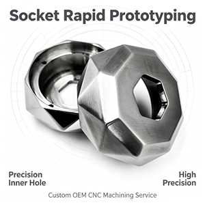 Custom Non‑Standard Metal Parts 5‑Axis Precision CNC Machining Rapid Prototyping Manufacturing Service - Product Image 1