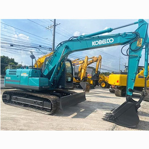 Excavatrice sur chenilles hydraulique d'occasion d'origine japonaise Kobelco SK130 SK 130 de 13 tonnes, modèle Sk130-8 130-8, prête à travailler - Product Image 5