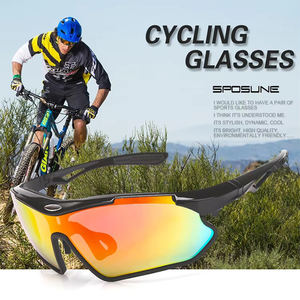 نظارات شمسية رياضية بتصميم جديد نظارات شفافة لركوب الدراجات وصيد الأسماك عدسات TAC للحماية من UV400 نظارات أمان خارجية - Product Image 5