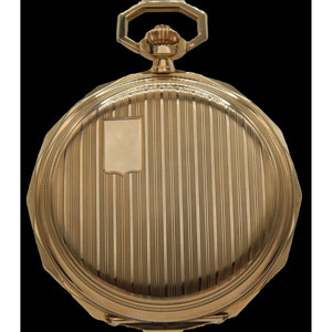 Orologio da tasca in oro massiccio 14k-Schaffhausen IWC * ottime condizioni * - Product Image 1