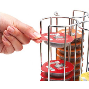 Support rotatif en métal pour 52 capsules de café <span class=keywords><strong>Tassimo</strong></span> – Organisateur de capsules de café <span class=keywords><strong>Tassimo</strong></span> - Product Image 1