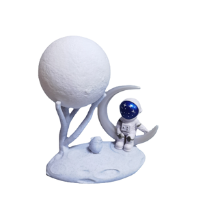 Lampada da astronauta luce notturna carina luna <span class=keywords><strong>Action</strong></span> <span class=keywords><strong>Figure</strong></span> <span class=keywords><strong>Light</strong></span> lampada da comodino ricaricabile per bambini - Product Image 6