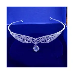 BOXUAN Manufacturers Supply Birthday Crown Women's Wedding Diamond Set Hair Crown For Weeding