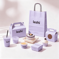 Boîtes en papier personnalisées avec logo imprimé et fenêtre, emballage de luxe en carton pour gâteaux, biscuits, pâtisseries, desserts