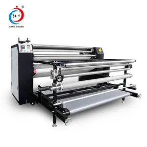 textile calender oil press roller type sublimation thermal transfer equipment machine