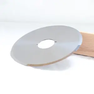 Xinli OEM/ODM tungsten carbide rotary circular slitting blade disc knife round cutting slitter for paper