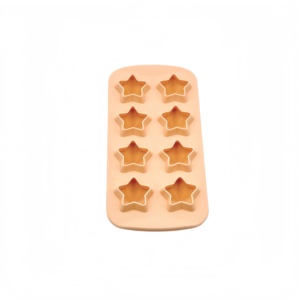 Bandejas/moldes de cubitos de hielo de silicona personalizados, estrella de cinco puntas, moldes de Chocolate para hornear en el hogar DIY, seguros, no tóxicos - Product Image 3