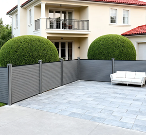 डिय कस्टम 6/8-फुट गार्डन विला खेत समुद्र तट गोपनीयता बाड़ और गेट्स-कारखाने प्रत्यक्ष बिक्री, गुणवत्ता की गारंटी, wpc - Product Image 3