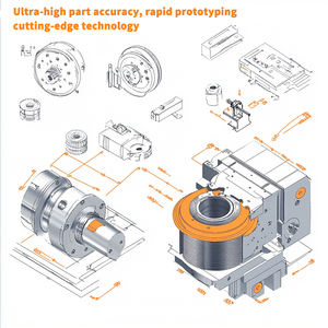 Trung tâm gia công CNC Bộ Phận Cơ khí chế tạo dịch vụ xe OEM Phụ tùng máy móc nhôm Brass <span class=keywords><strong>Micro</strong></span> các bộ phận gia công - Product Image 4