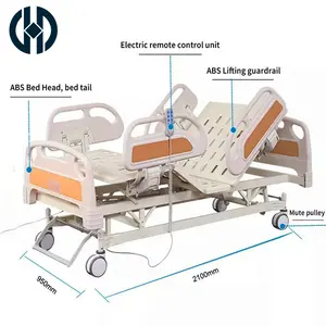 Cama de hospital de boa qualidade para cama doente elétrica