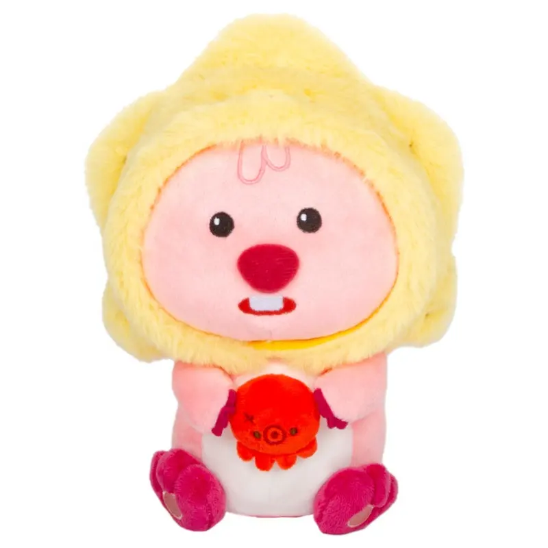 DL12312301 Kawaii peluş oyuncaklar sevimli küçük Beaver lodoll bebek sırt çantası kolye anahtarlık çift çevre doğum günü hediyesi