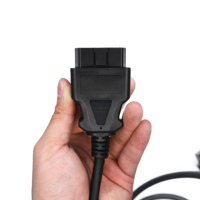 Cable de Extensión OBD2 de 16 Pines Macho a Hembra J1962, Cable de Diagnóstico OBDII para Escáner Nanhua Tengchang Huayan, Estación de Inspección